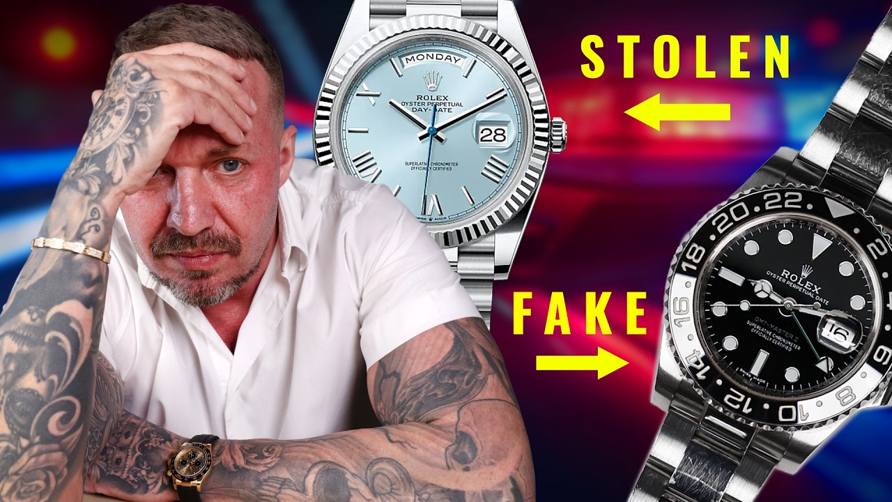 FAKE and STOLEN Watches Exposed! The Dark Side of the Watch Industry