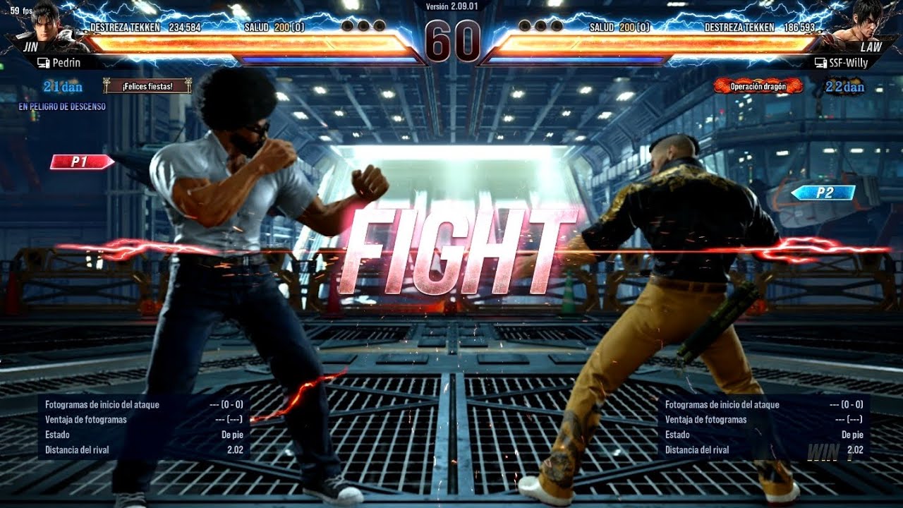SSF-Willy (Law Raijin) vs Afro Jin Fujin - TEKKEN 8 S2