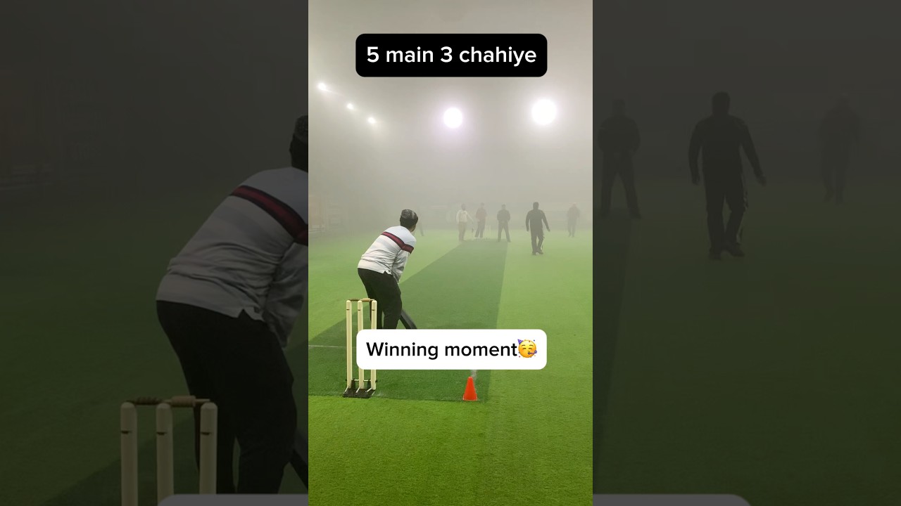 2 wicket se Jeet gaye 🏆 | Turf cricket | 