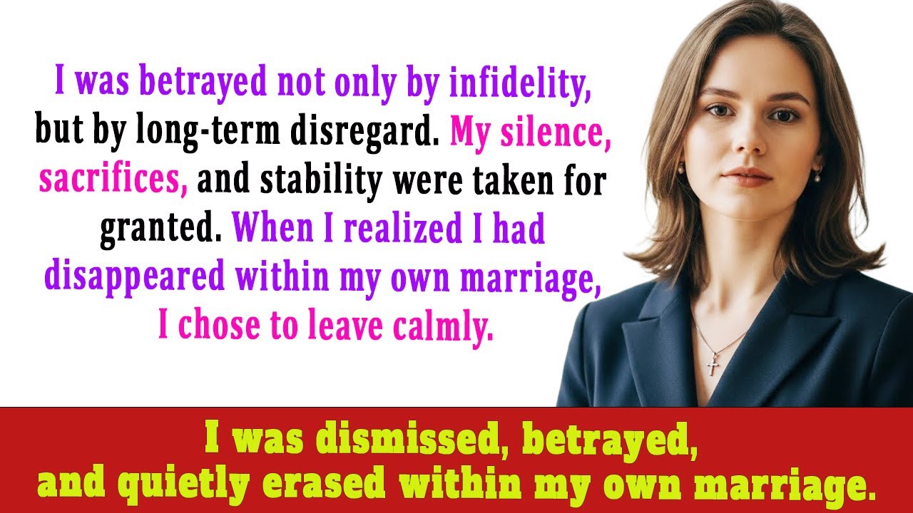 My Spouse Betrayed Our Marriage — I Didn’t Beg, I Planned