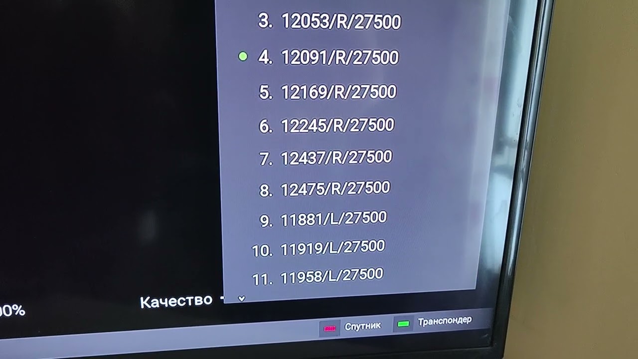 Поиск каналов НТВ плюс, пакет 
