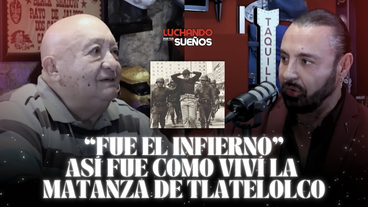 LUIS DE ALBA ESTUVO EN LA MAT4NZA DE TLATELOLCO | #LuchandoPorTusSueños