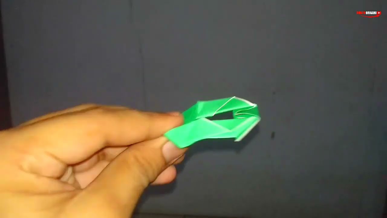 Aero-Ring&trade; ⭕ Amazing Flying Frisbee ⭕ Origami Flicker