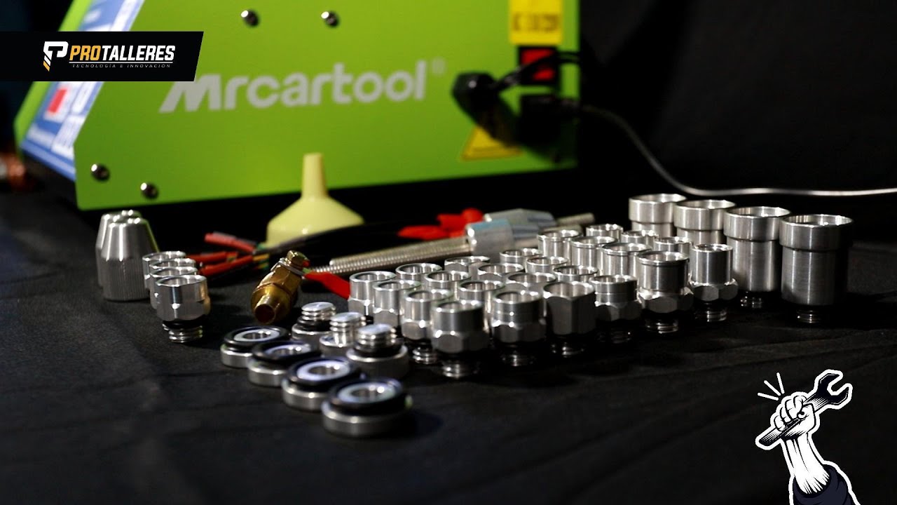 Banco de Inyectores GDI - MPFI 4 Probetas MrCartool PT-V309 - Protalleres