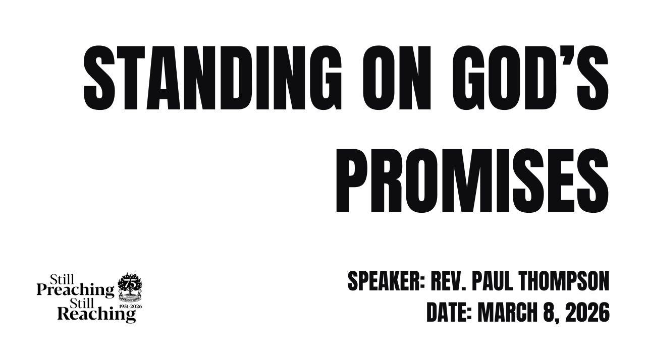 Standing on God’s Promises