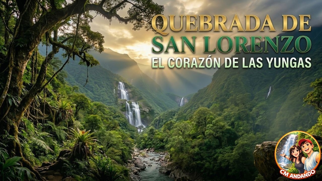 QUEBRADA DE SAN LORENZO | CASCADAS Y VERTIENTE NATURALES EN #SALTA | #argentina  #4k