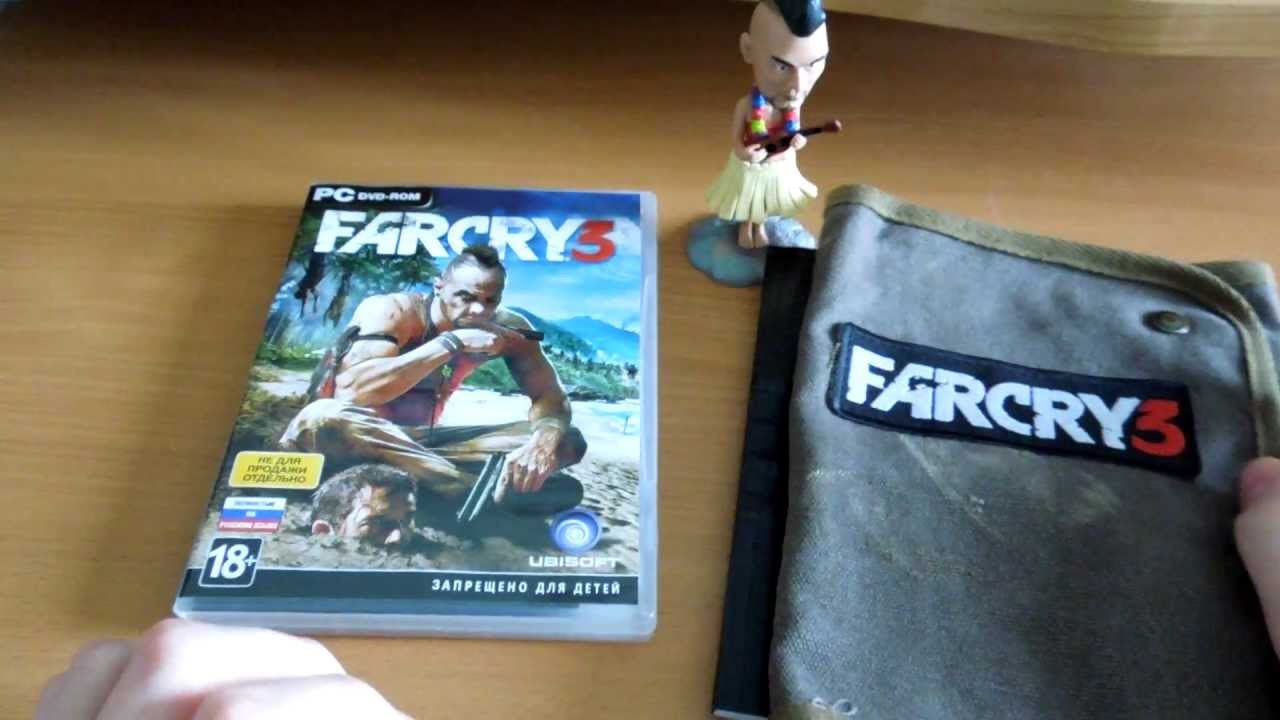 Far Cry 3 Безумное Издание распаковка (unboxing)
