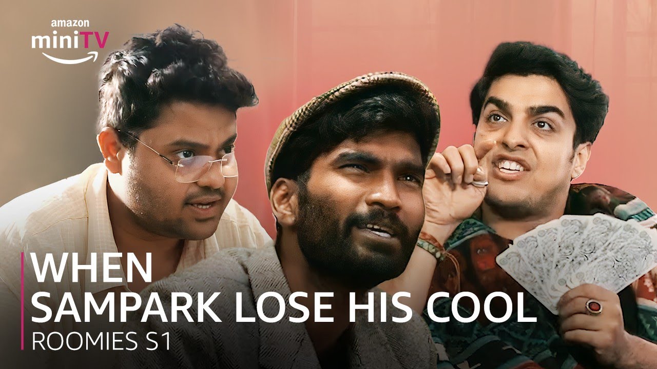 When Sampark Lose His Cool ft. Badri Chavan | Roomies | Amazon miniTV