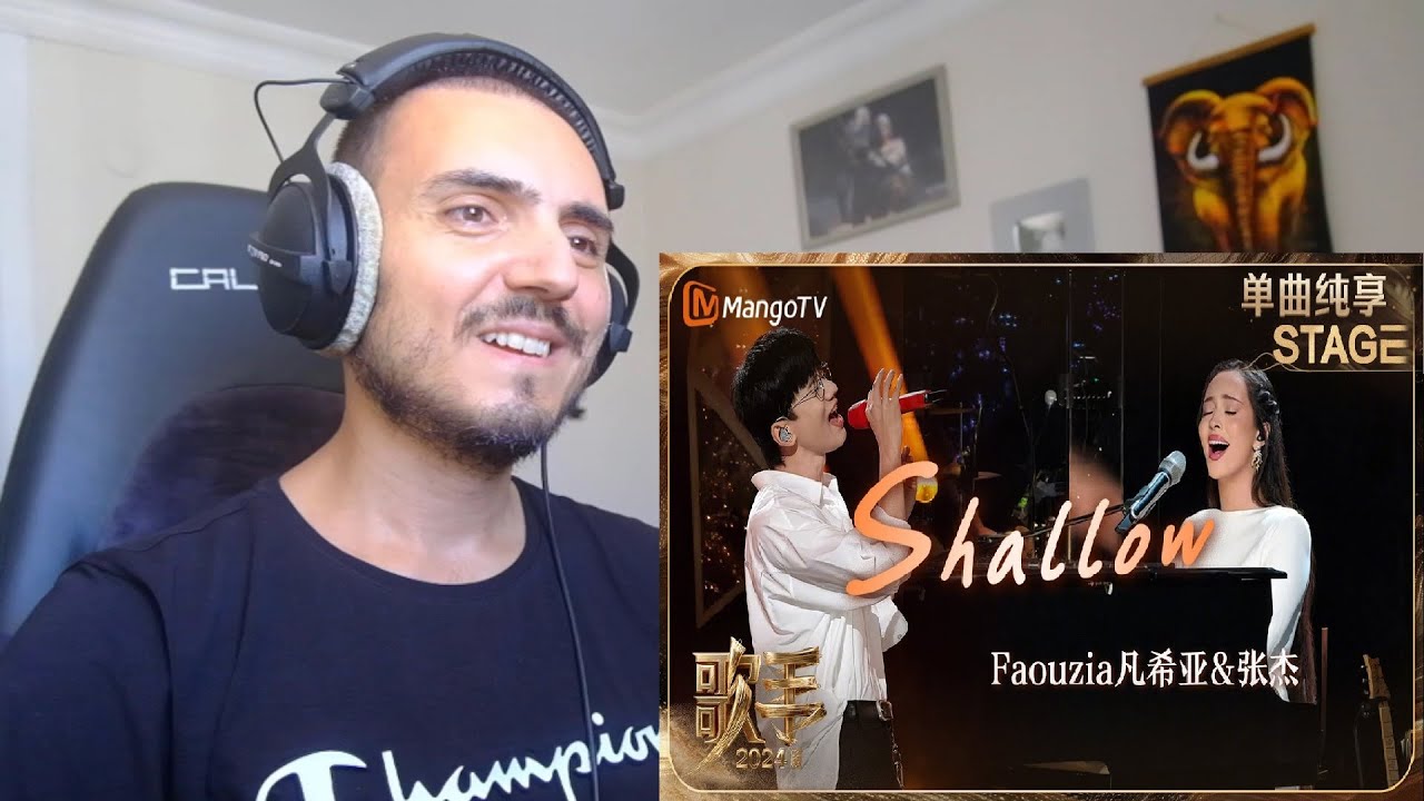 #Faouzia #张杰 Jason Zhang《#Shallow 》| Singer 2024 Reaction