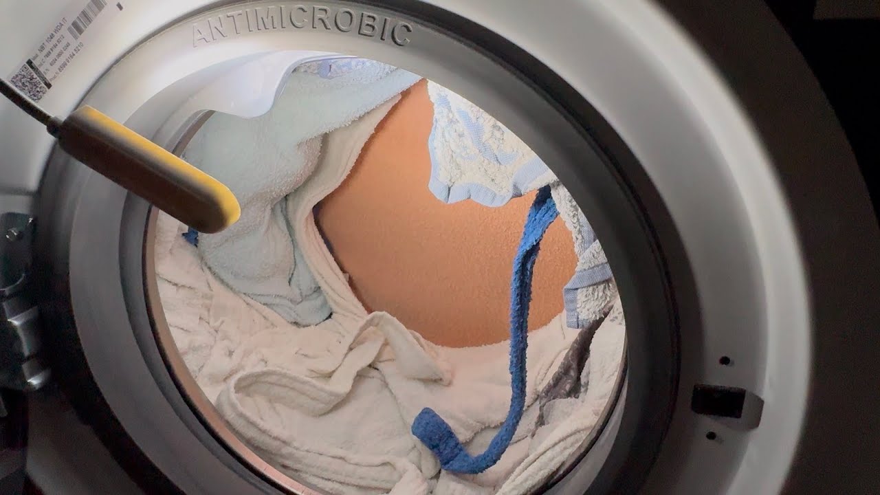 Hotpoint Active Care - Towel load on Cotton Rapid