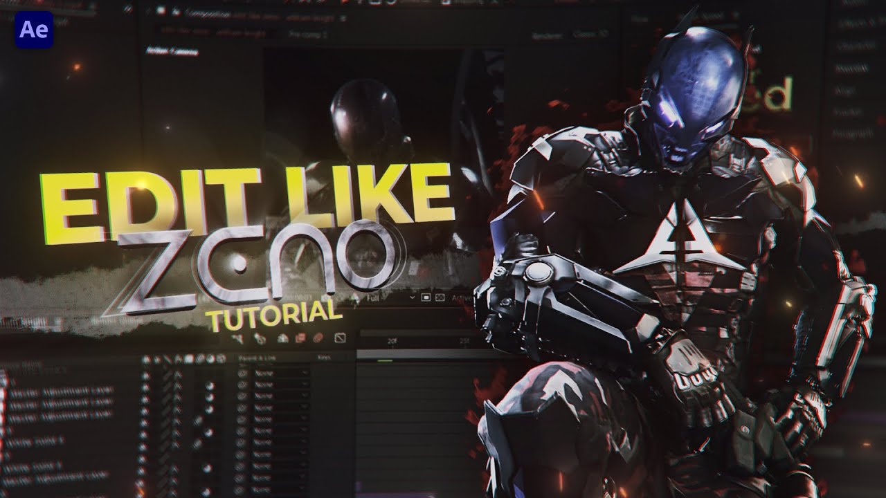 Edit like Zeno in After Effects | Full Zeno style tutorial (+Preset)