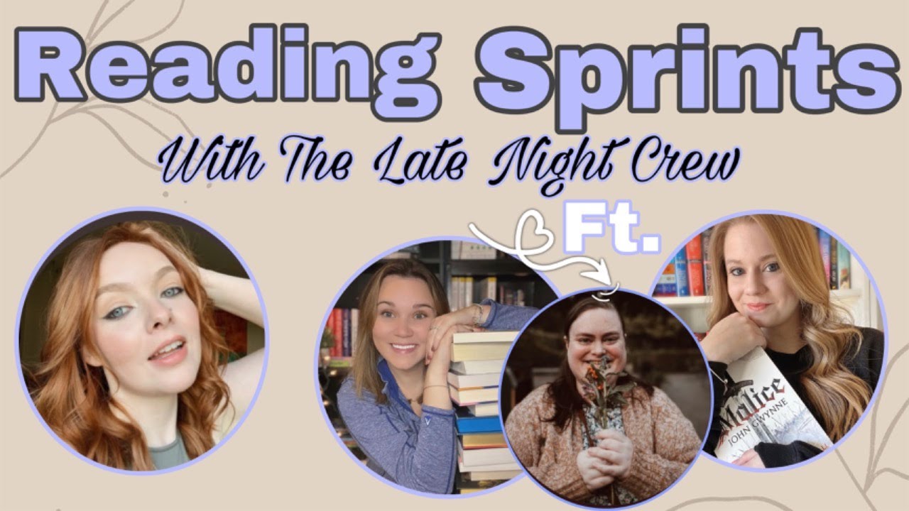 Sprints With the Late Night Crew ft. Pris! #livereadingsprints #readingsprints #latenightcrew