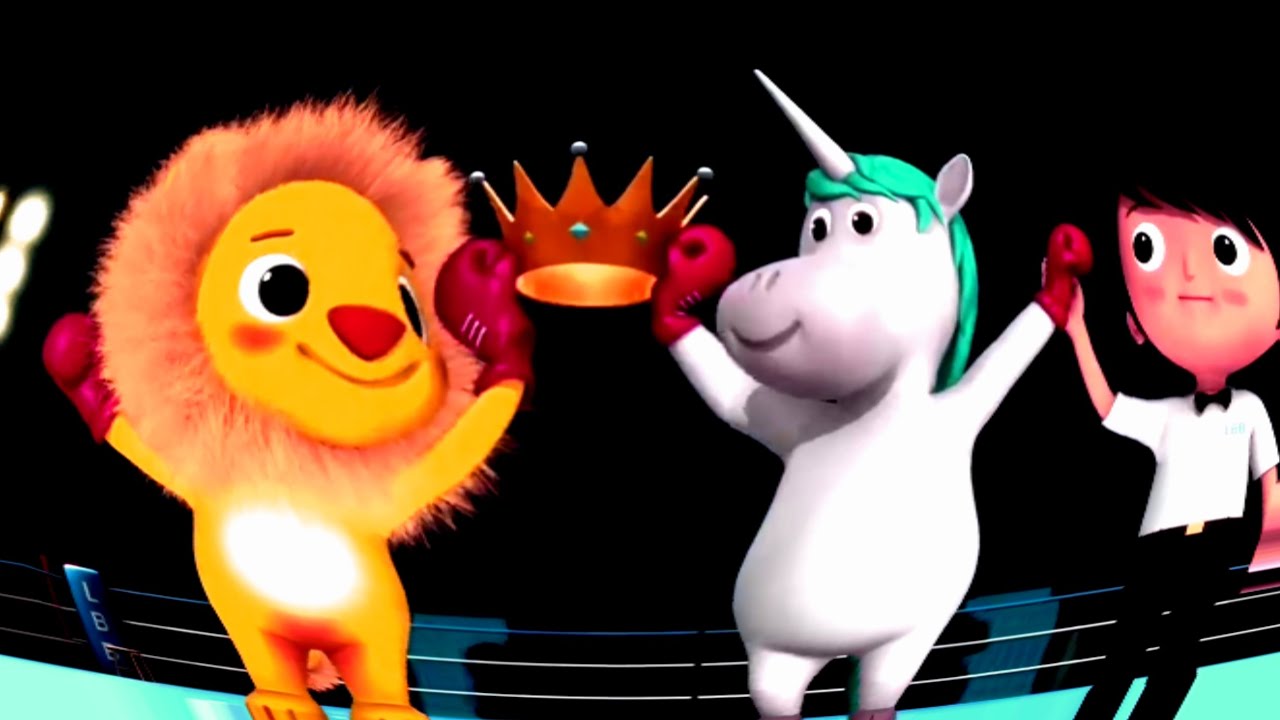 Little Baby Bum l Lion VS Unicorn Funny Remix Sponsored By Klasky Csupo Inspired Vocoder Audio 