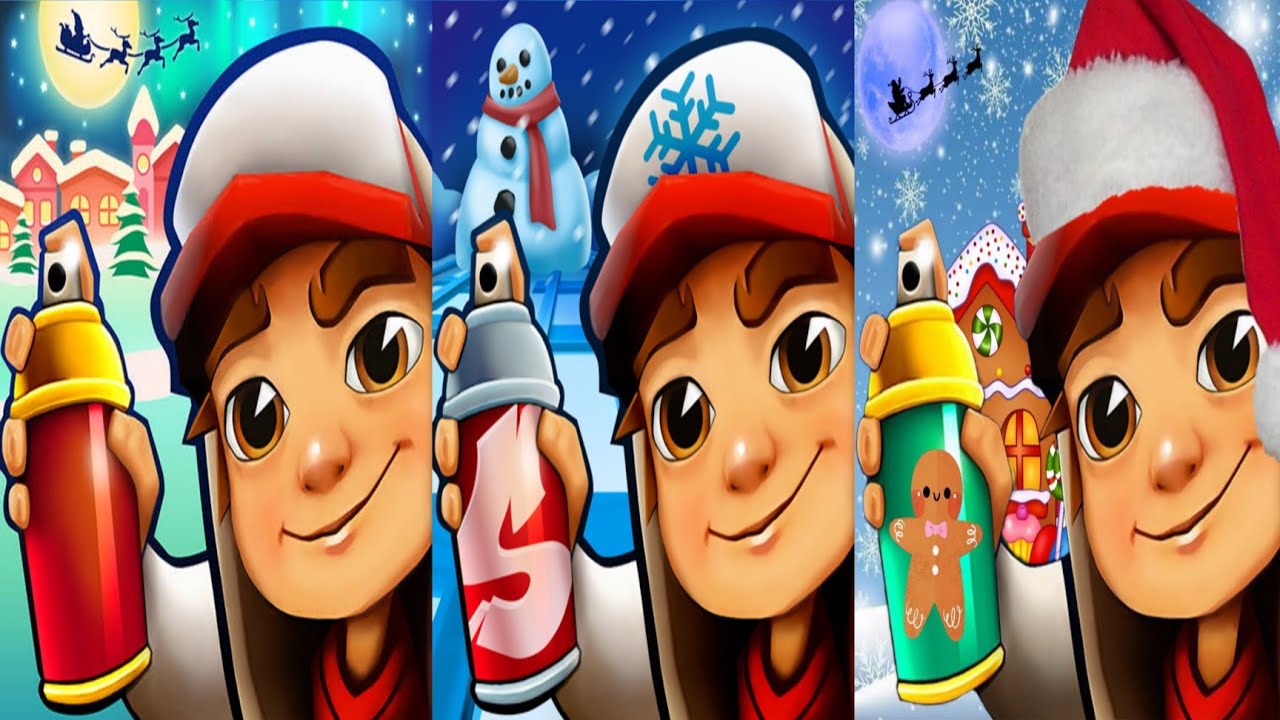 SUBWAY SURFERS WINTER HOLIDAYS 2019 VS SUBWAY CITY XMAS 2022 VS NORTH POLE 2023