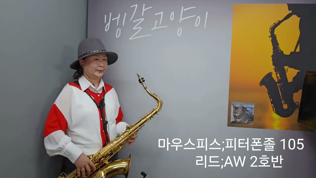 마지막 연인(한혜진 노래)테너 색소폰 Bm