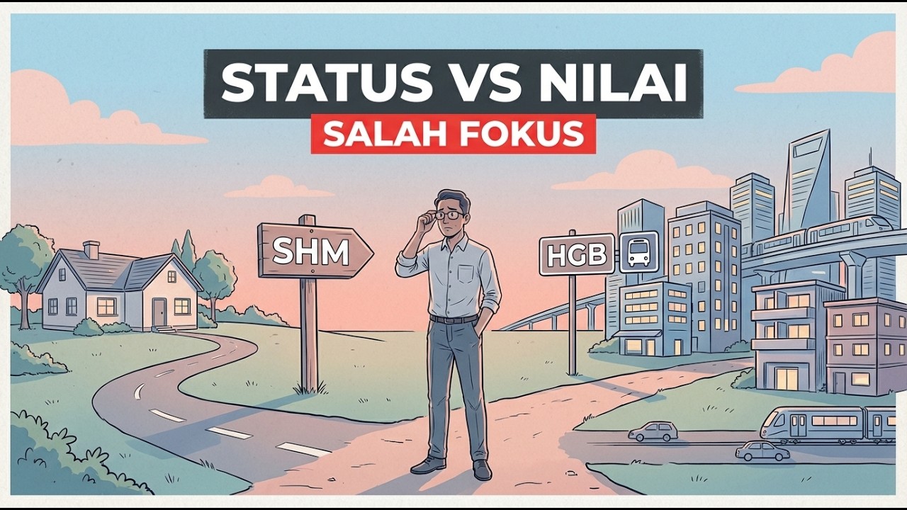 PERDEBATAN HAK GUNA BANGUNAN (HGB) VS HAK MILIK (SHM): SEPENTING APA ?