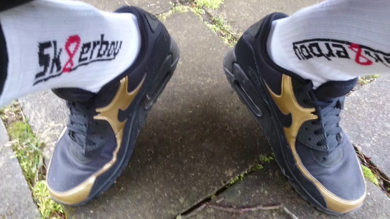 Nike Air Max 90 mit Sk8erboy Sox