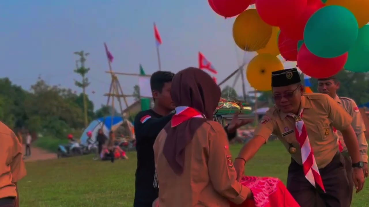 KEGIATAN PRAMUKA SMK AL-ASROR SEKAMPUNG LAMPUNG