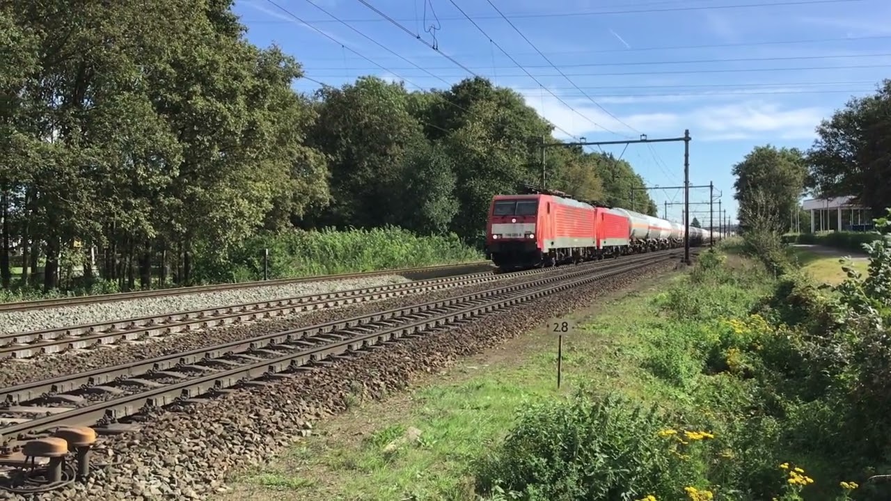 Tankers Freight Train DB Cargo with 1 wagon Baltykgaz from Poland 🇵🇱 at Blerick the Netherlands 👍👍👍🚂