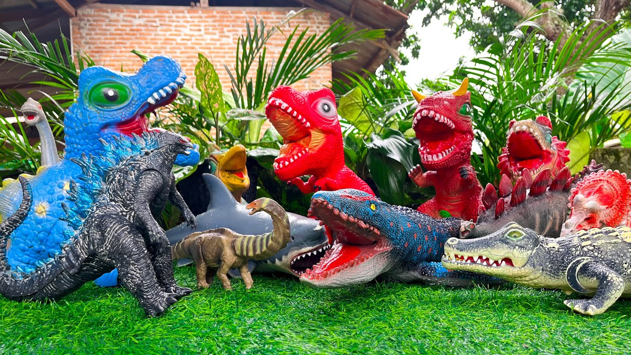 Dinosaurus Jurassic World Dominion: T-rex/ Brachiosaurus/ Skibidi/ Spider-Man/ KingKong/ KingGidorah