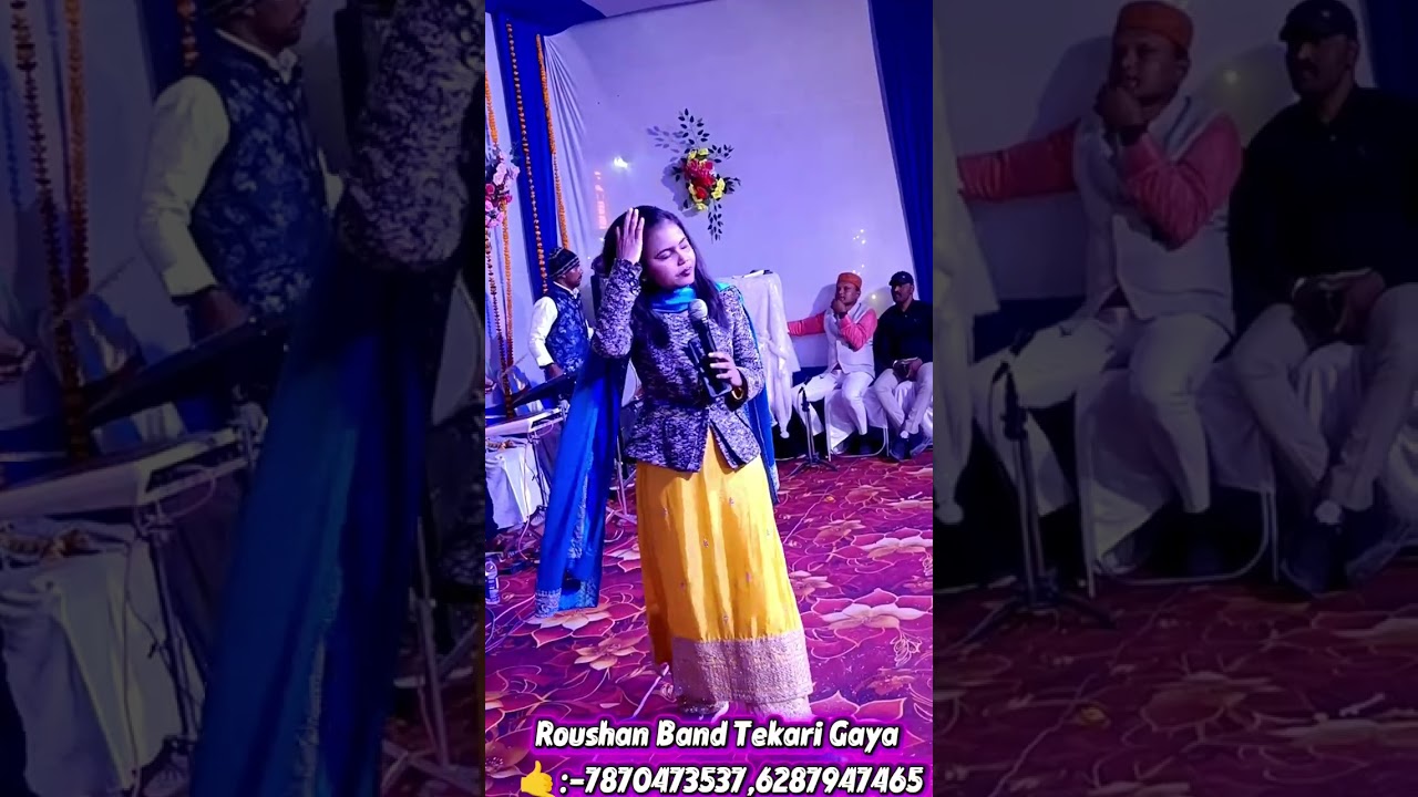 Dekiye  guru Ravidas jayanti pe is ladki ne kya khoob gaya hai..:-Roushan Band Tekari Gaya 