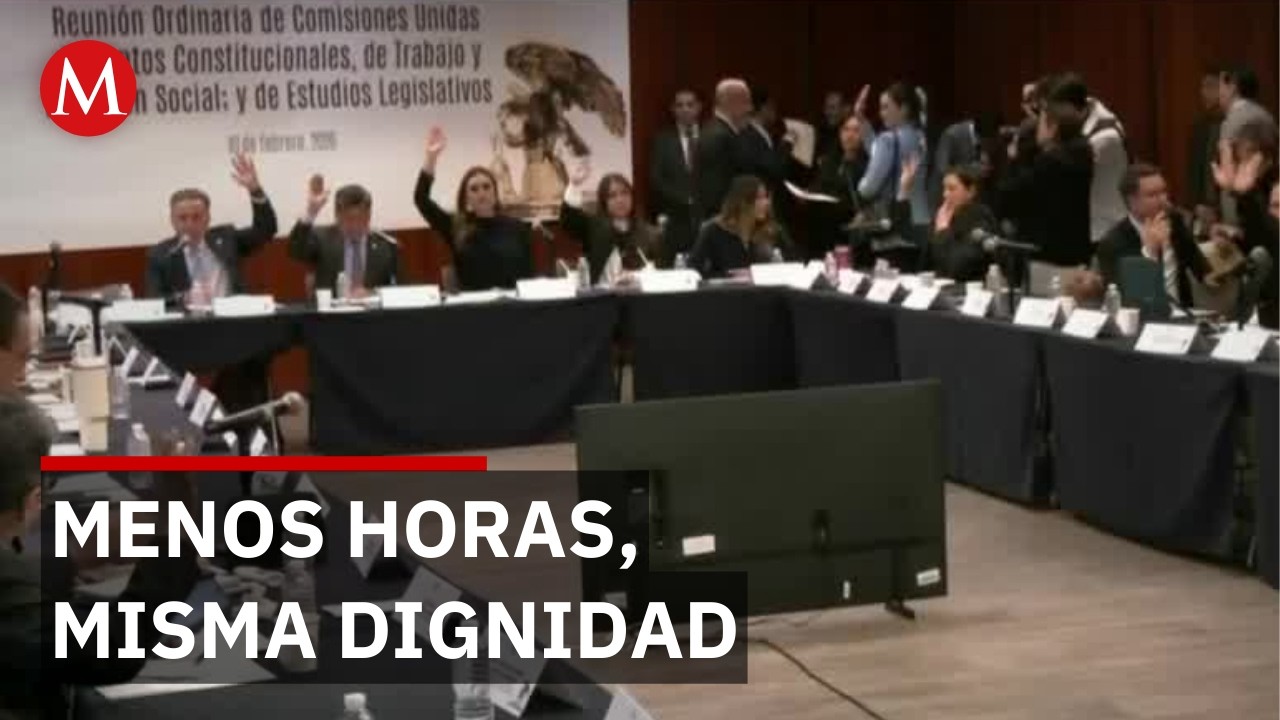 ¡Aprobado en comisiones! El Senado da luz verde a las 40 horas laborales
