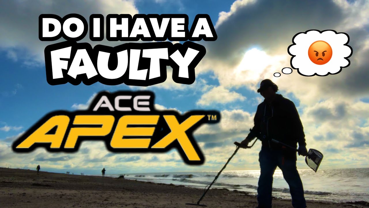 Faulty GARRETT Ace APEX Metal Detecting UK ?