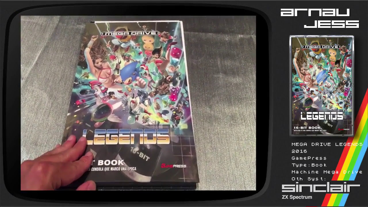 MEGA DRIVE LEGENDS Book by  GAMEPRESS