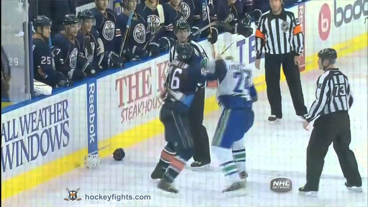 Darcy Hordichuk vs Zack Stortini Sep 26, 2010