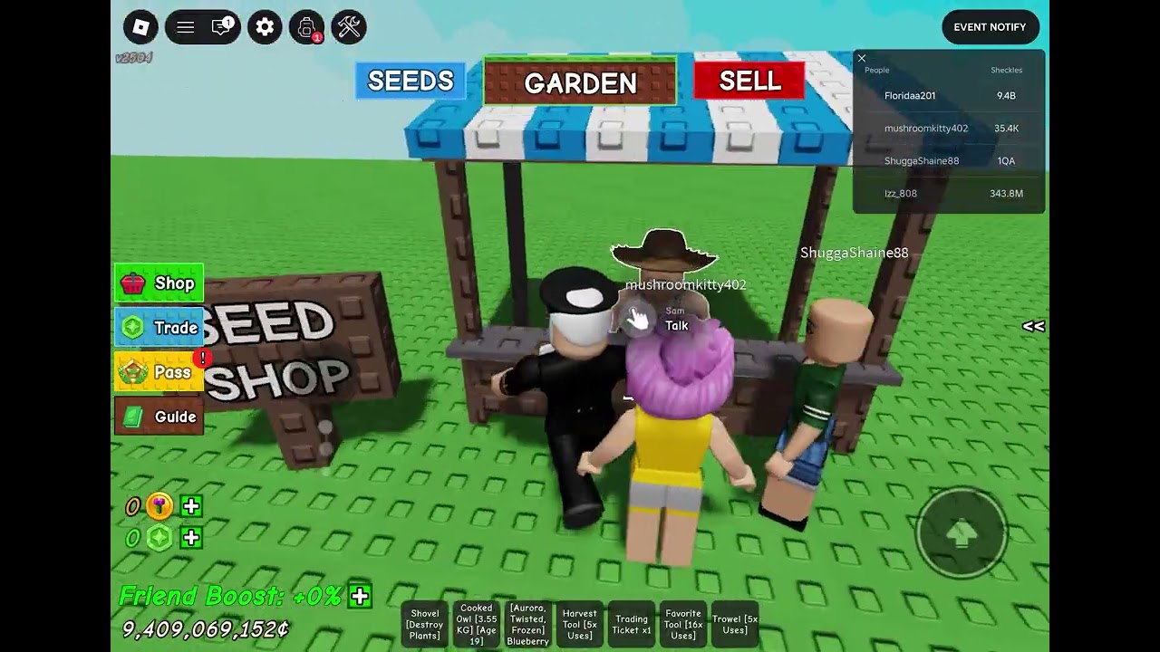 Grow a garden