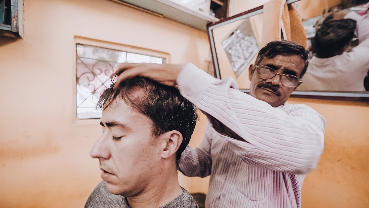 Crazy Indian Barber Head & Body Massage ASMR I Rishikesh, India.