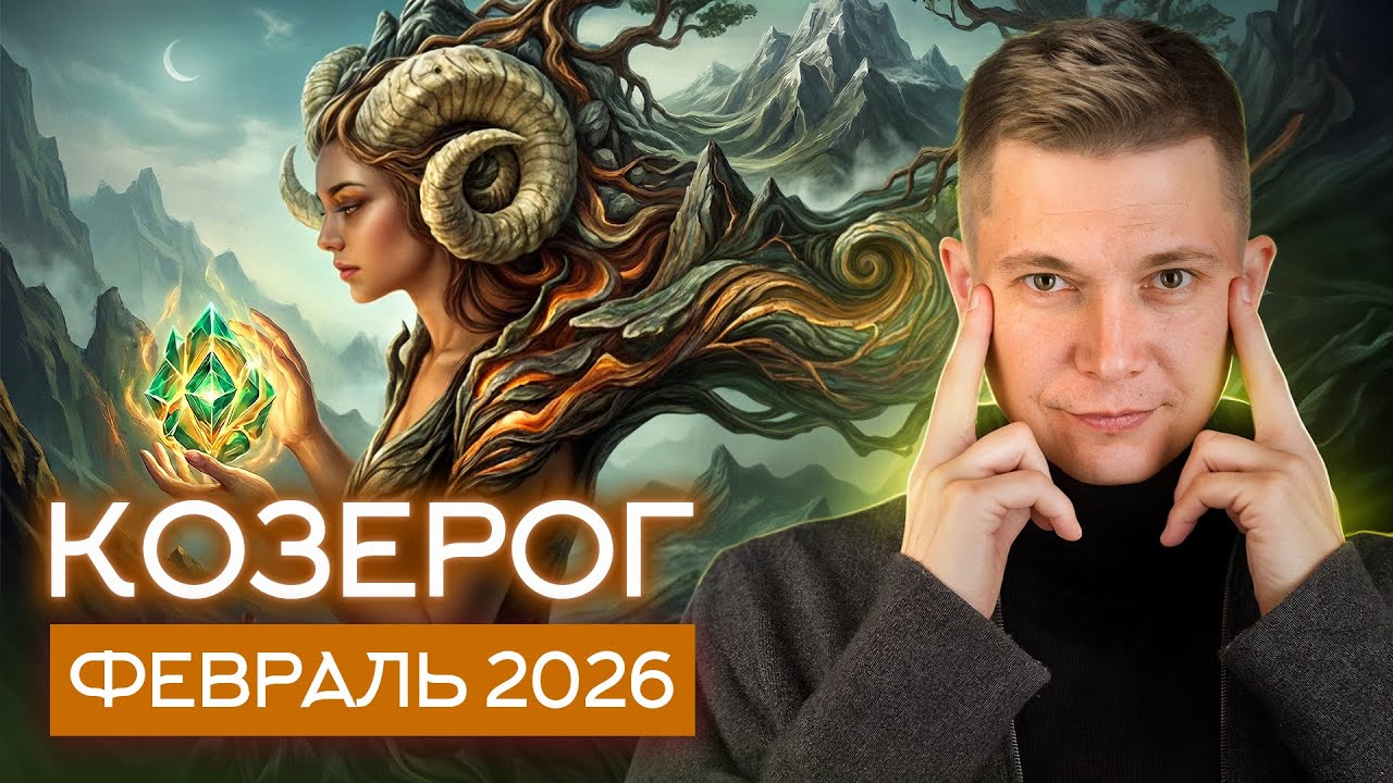Козерог Февраль 2026. Продолжение коренного перелома - не пропусти! Душевный гороскоп Павел Чудинов