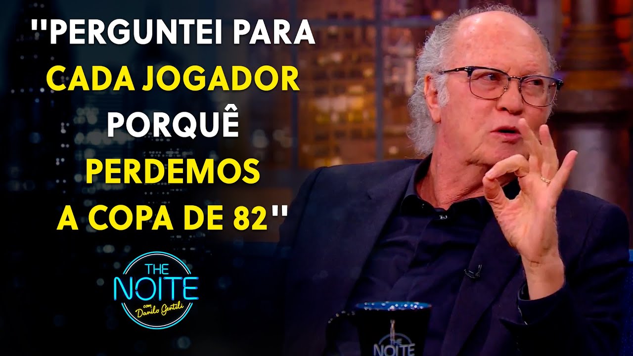 Falcão revela detalhes da marcante Seleção da Copa do Mundo de 82 | The Noite (29/08/22)