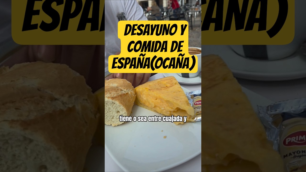 OCA&Ntilde;A(Toledo) muy BONITO, Espa&ntilde;a. #desayuno #comida #tour #gastronom&iacute;a