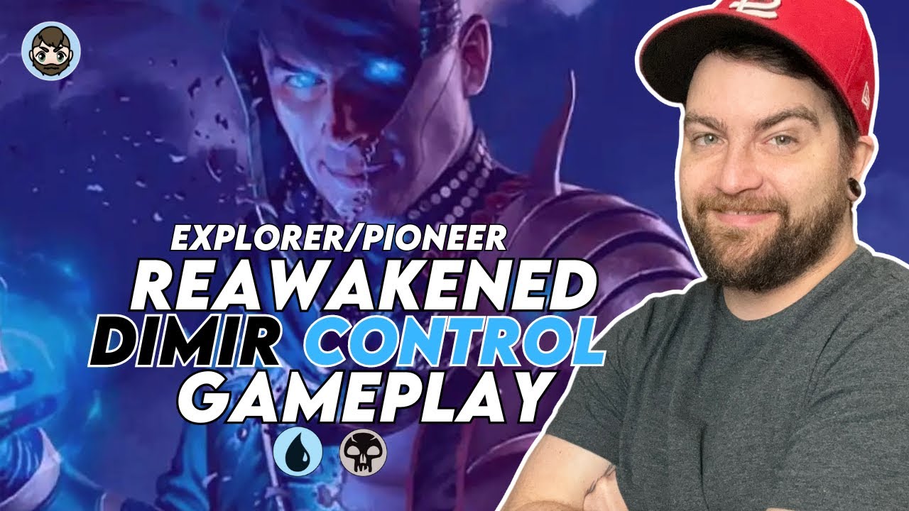 The Most Fun Control Deck! | Reawakened Dimir Control Pioneer Gameplay | MTGO