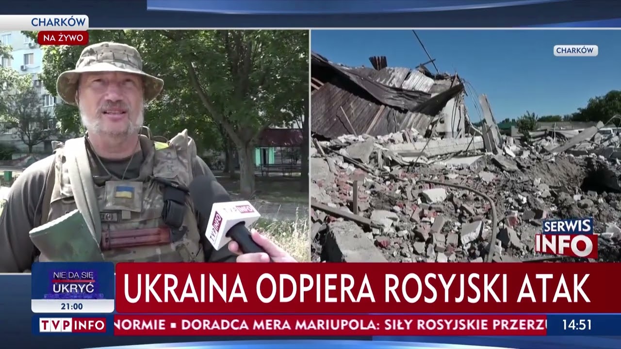 Ukraińscy żołnierze dziękują Polsce za wsparcie. Relacja red. Marcina Lustiga