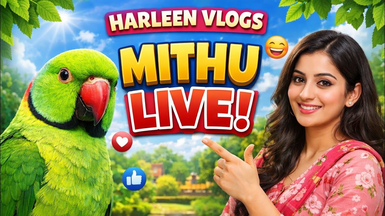 mithu ki live Masti 😂 dehiye #virallive #talkingparrot