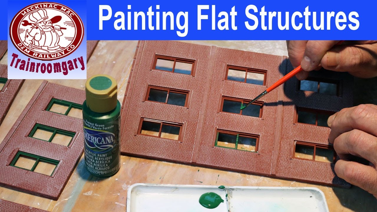 Painting Flat Structures
