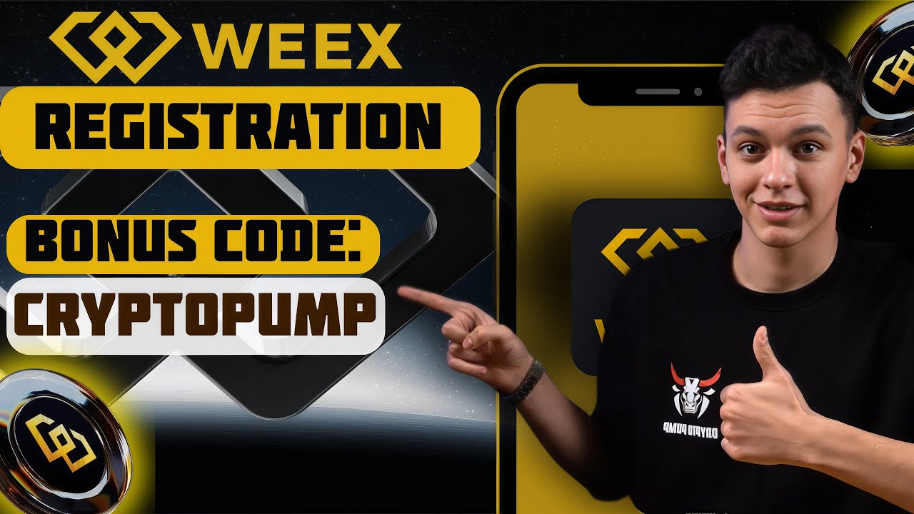🧾 Weex Exchange Bonus Code: cryptopump | Fast Registration, Big Rewards