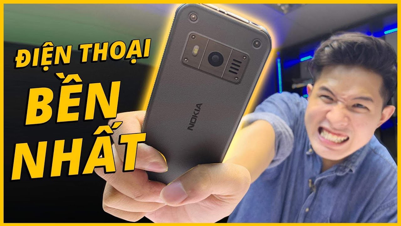 THỬ THẢ RƠI ĐIỆN THOẠI BỀN NHẤT CỦA NOKIA VÀ CÁI KẾT...