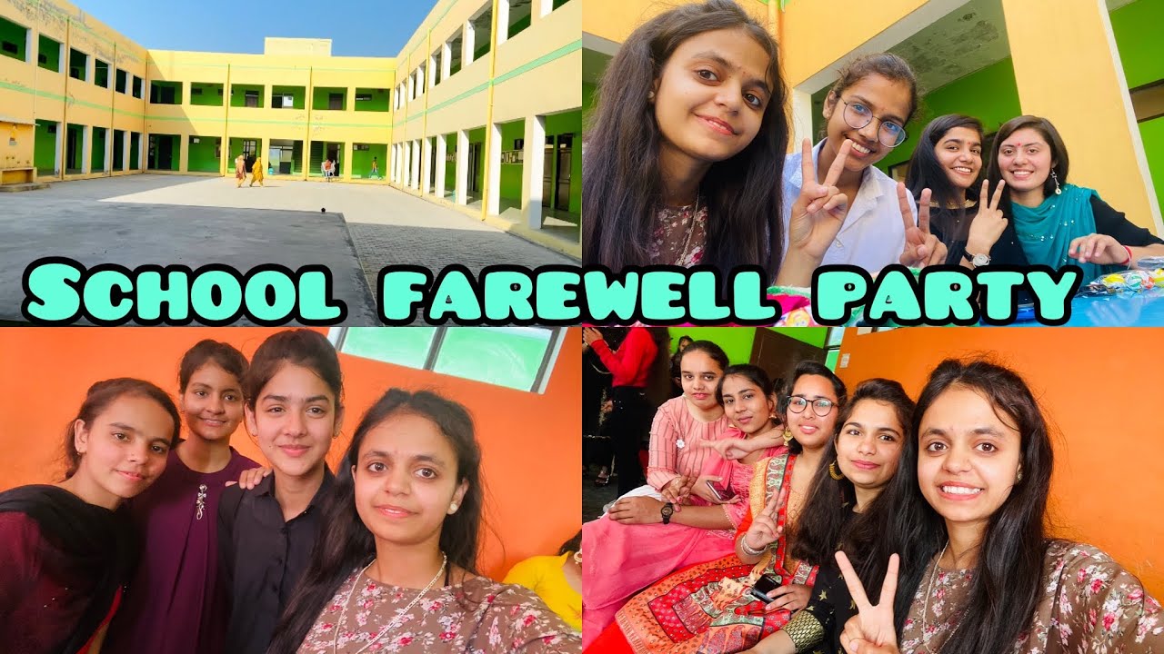 My school Farewell party 🎉 | Vlog |