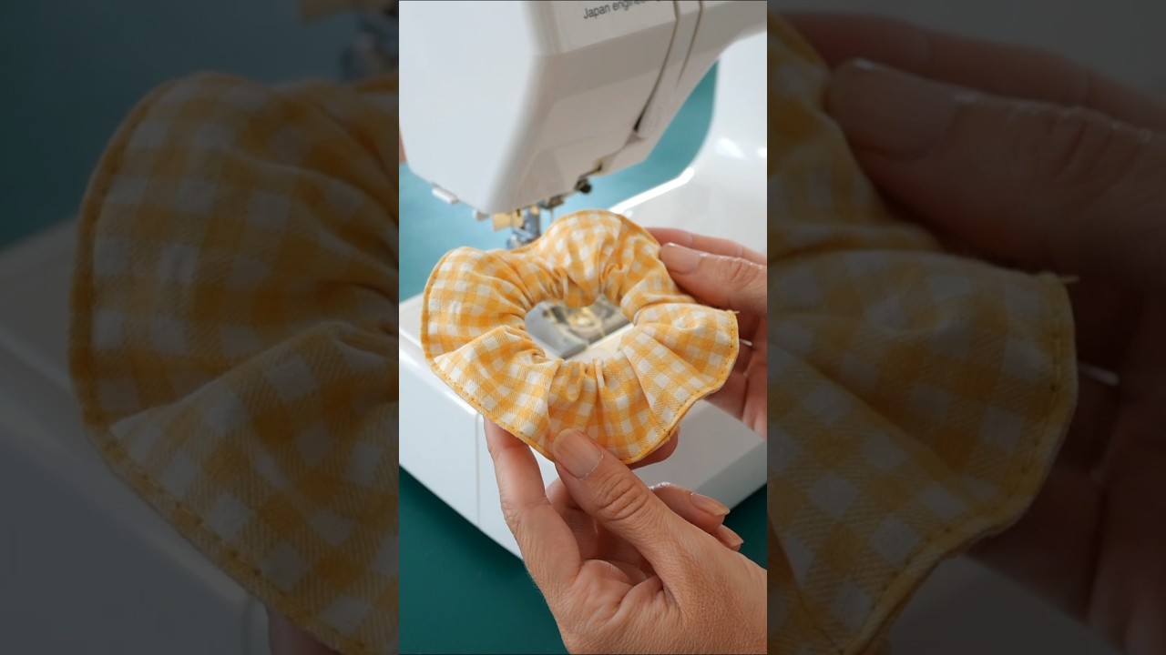 LA m&eacute;thode la plus simple pour faire un chouchou ! #couture #tuto #diy #sewing