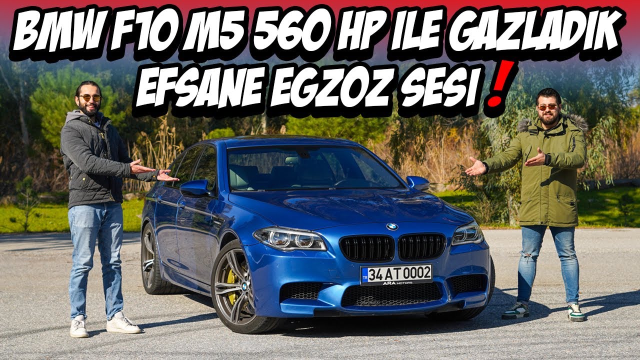 BMW F10 M5 560 HP ile Gazladık / Twin Turbo V8 / Efsane IPE Innotech Egzoz / RS6 ve E63'e Rakip Mi ?