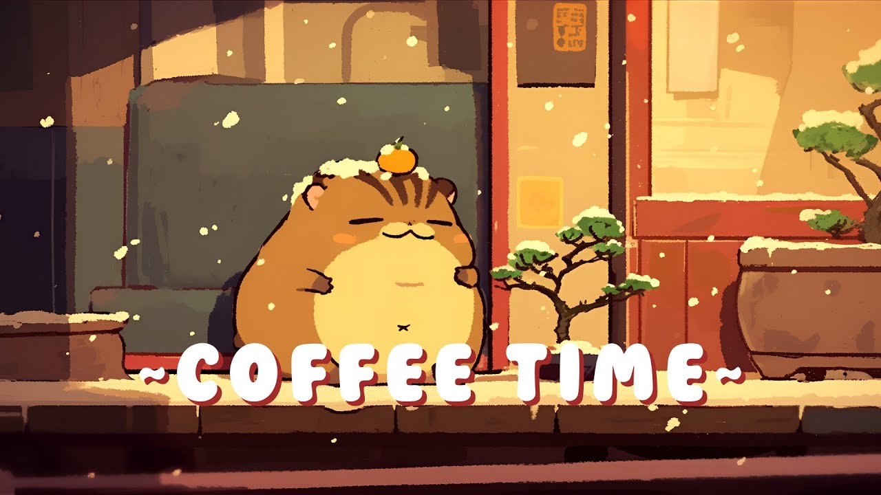 [60 Minutes] Capybara Music Channel - Relaxing Music for Work/Study ~ Zen Moments ~ 🦫 🌙 📖