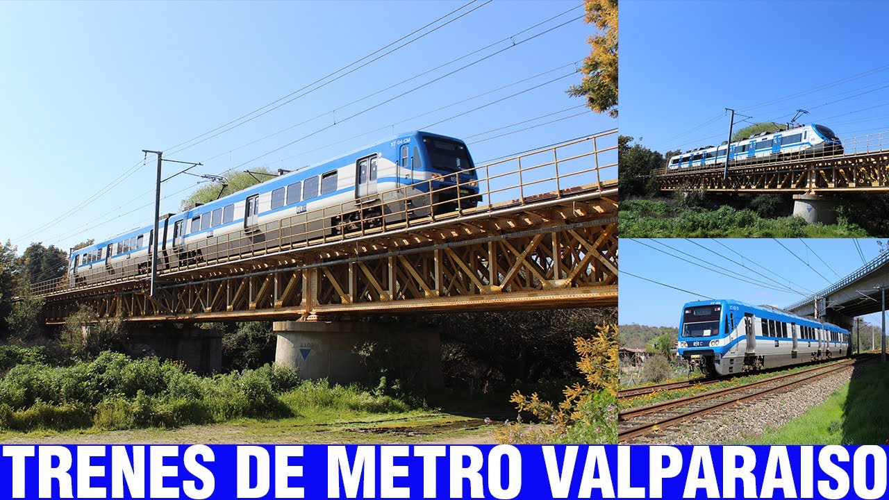 Metro Valparaiso | Trenes Alstom Xtrapolis 100 y Modular (Septiembre 2022)