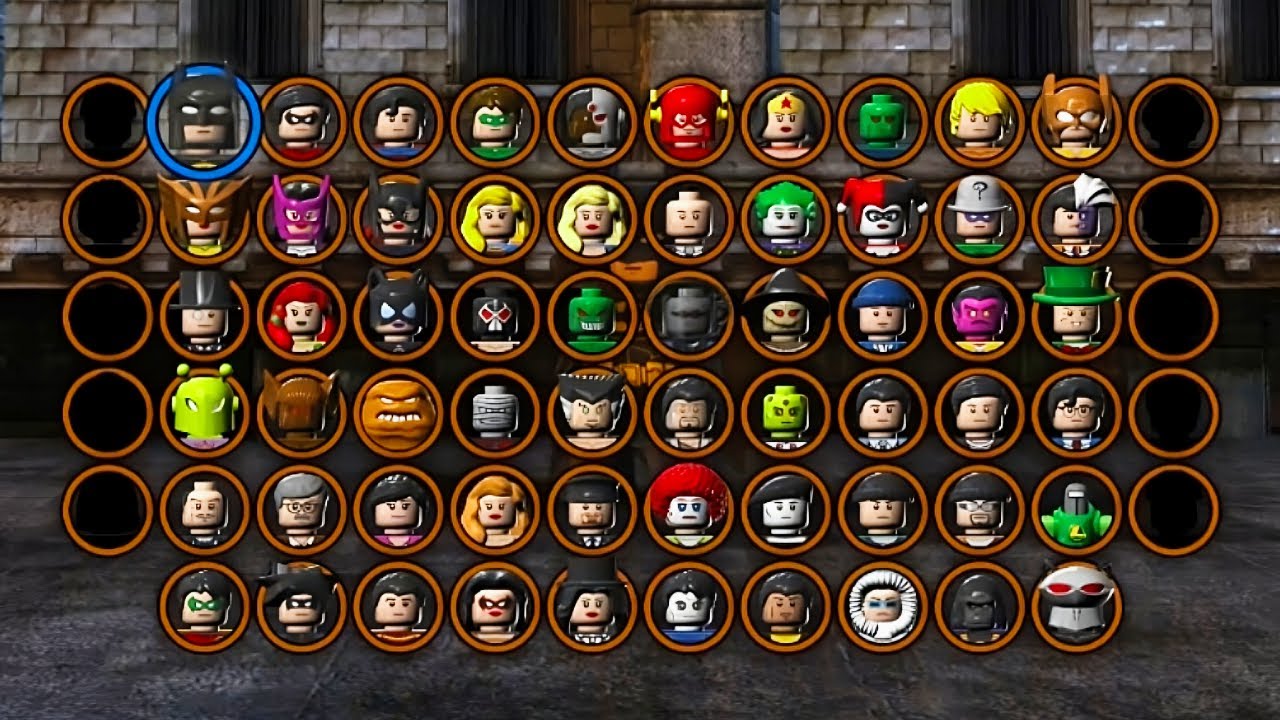 LEGO Batman 2: DC Super Heroes - All Characters (DLCs Included)