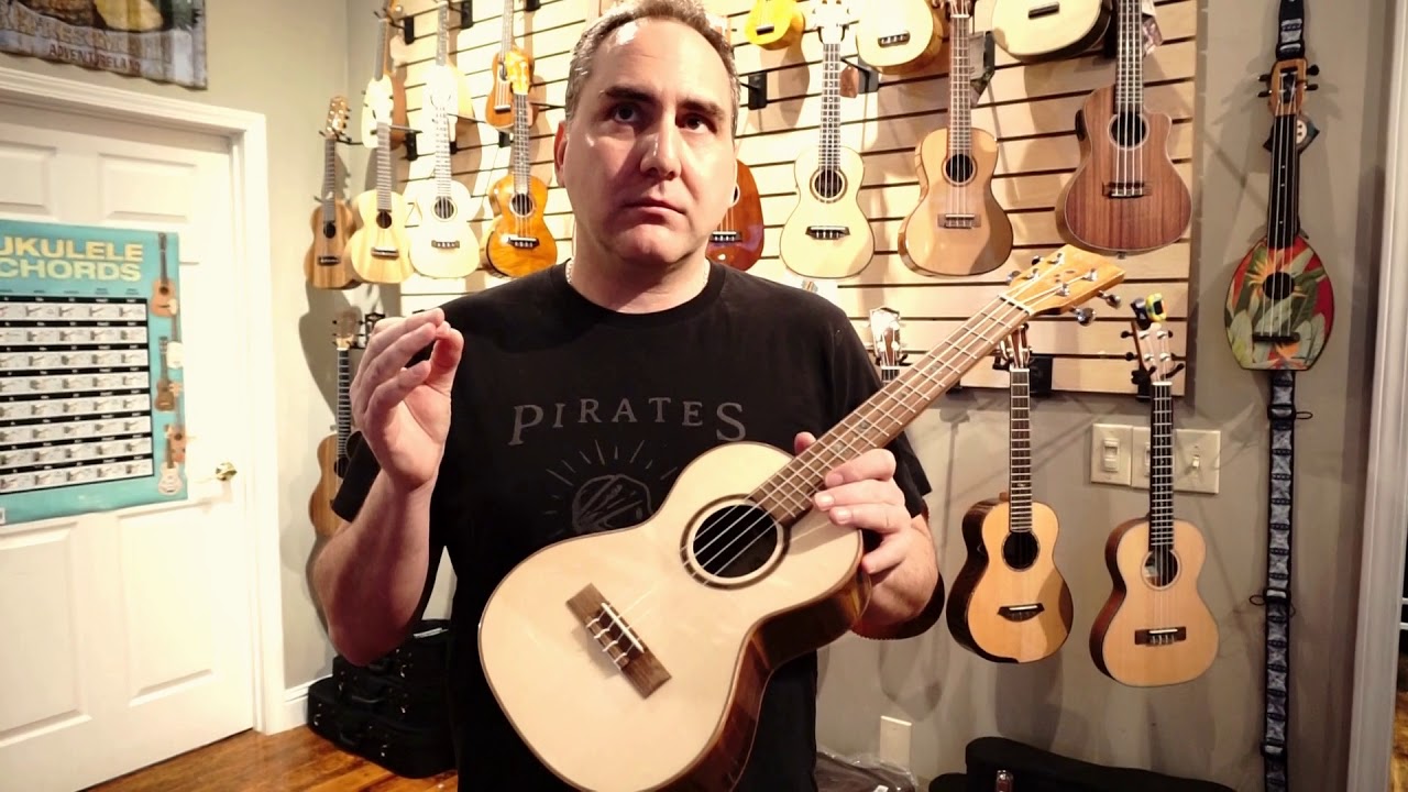 Kala KA-SPMT-TRI Solid Spruce/Mango/Pau Ferro Tenor Ukulele Demo by UKE Republic