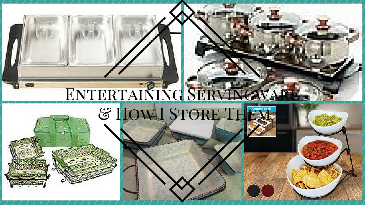 **REQUESTED** My Entertaining Servingware & How I Store Them