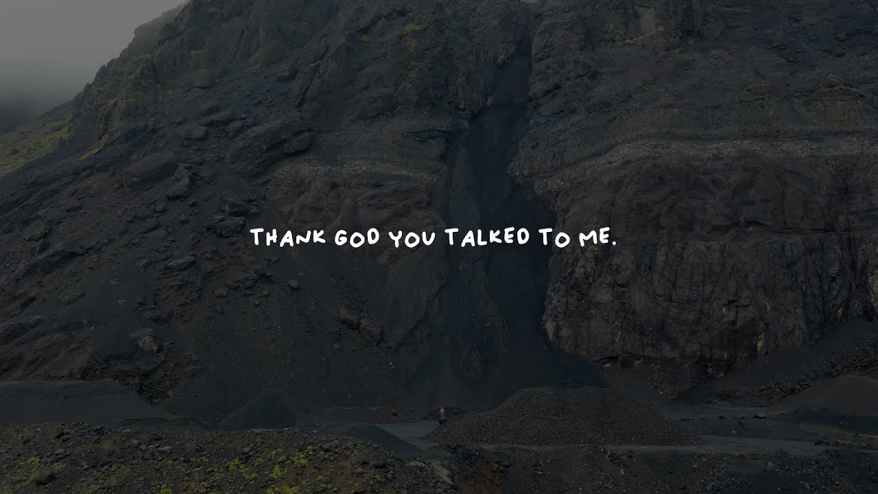 Sam Tompkins - Thank God You Talked To Me (Lyric Video)