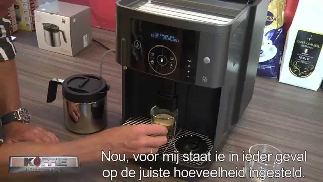 WMF 900 sensor titan productvideo, uitleg Koffiediscounter.nl